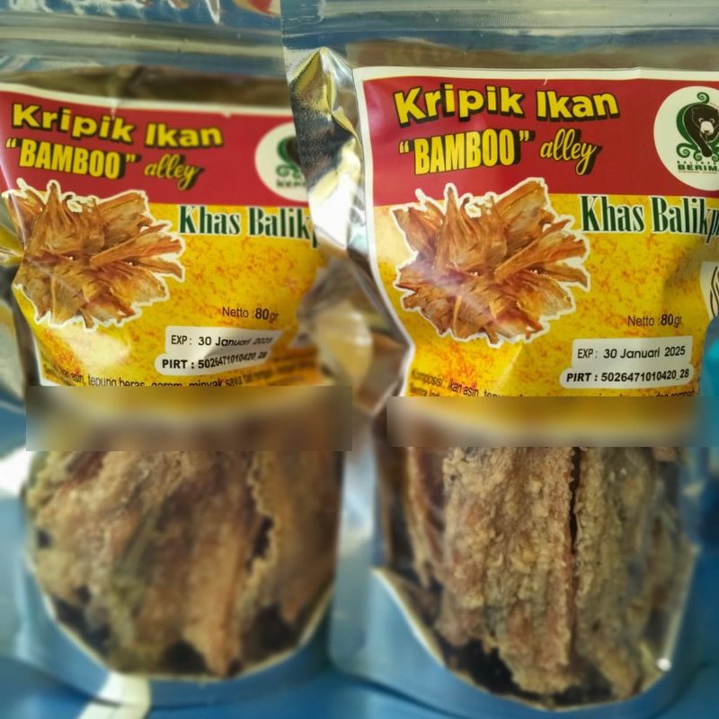 Keripik Ikan dalam Pouch